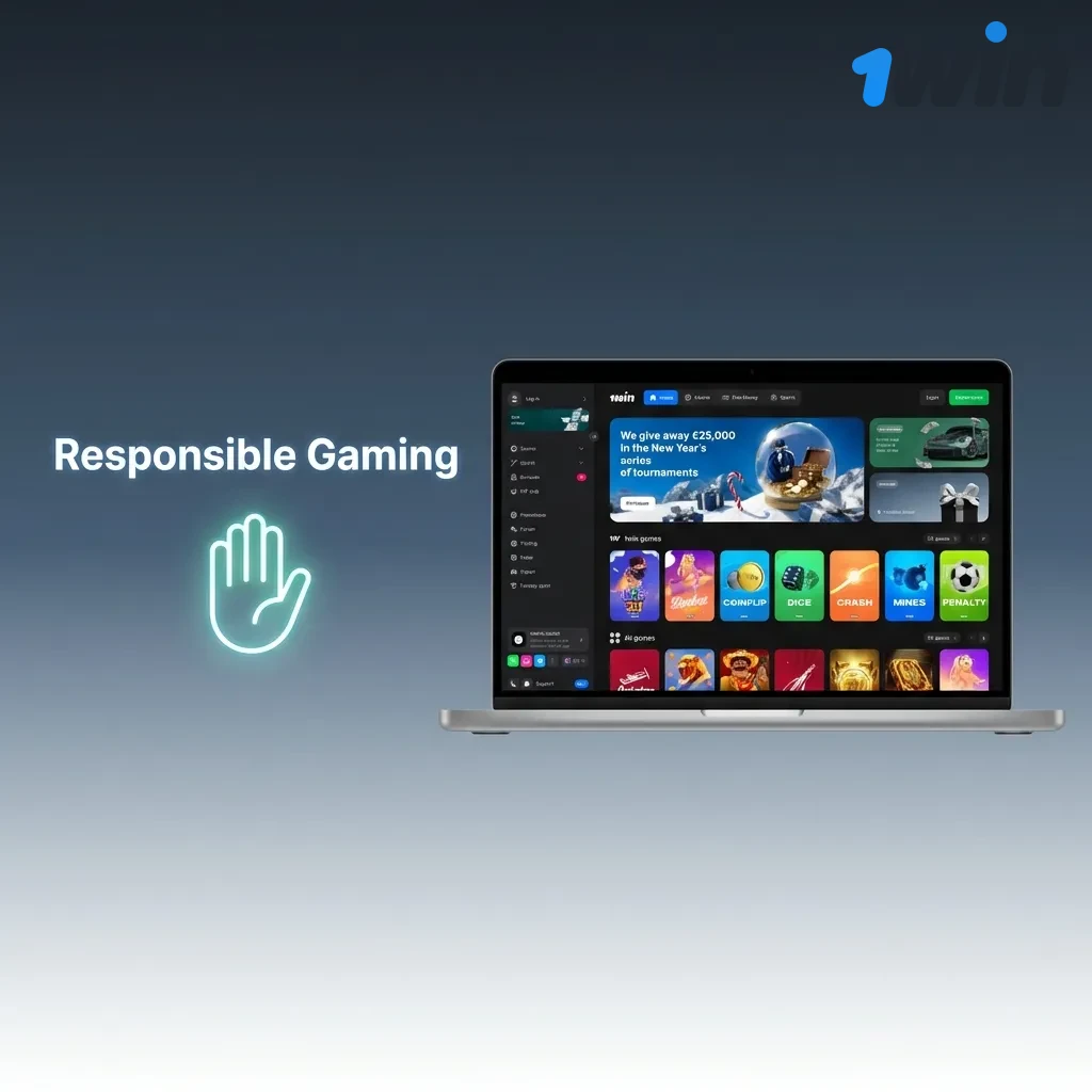 Responsible gaming guidelines including deposit limits, loss management, breaks, and support resources for safe betting.